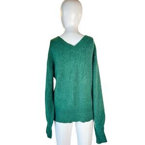 Michael Michael Kors Green Knit Sweater Women’s Small V-Neck